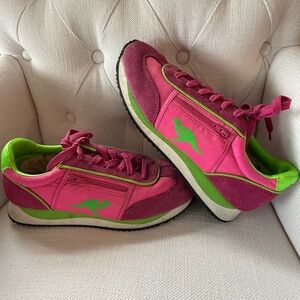 KangaROOS Women’s Pink & Green Sneakers size 8.5